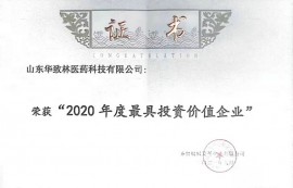 最具投資價(jià)值企業(yè)稱號(hào)